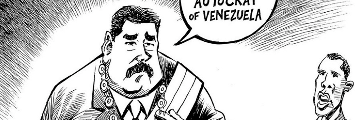 Zero Percent of Elite Commentators Oppose Regime Change in Venezuela