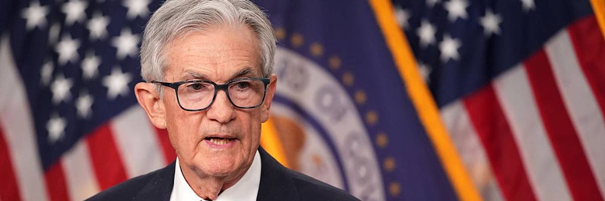 Fed Chair Jerome Powell Holds Press Conference On Interest Rates