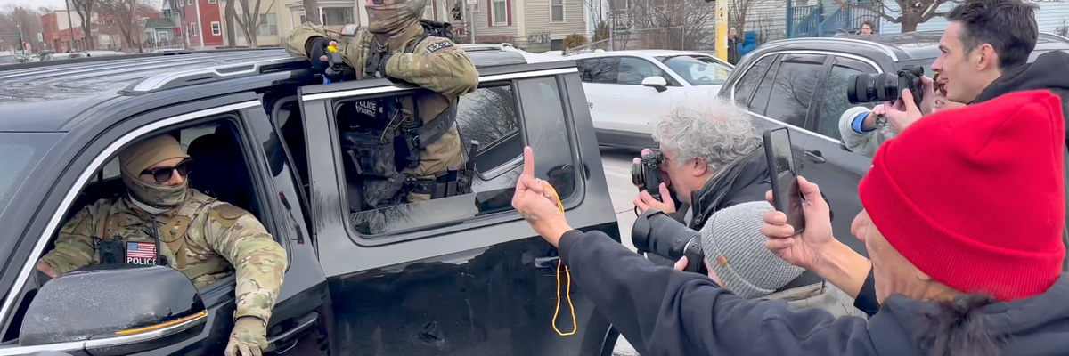 Federal agent in Minneapolis