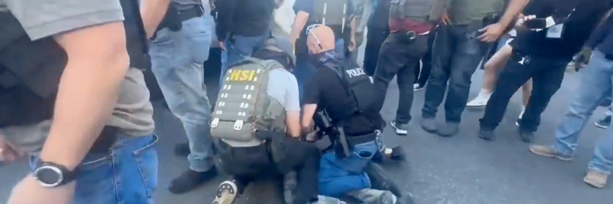 Federal Agents Arrest in NYC