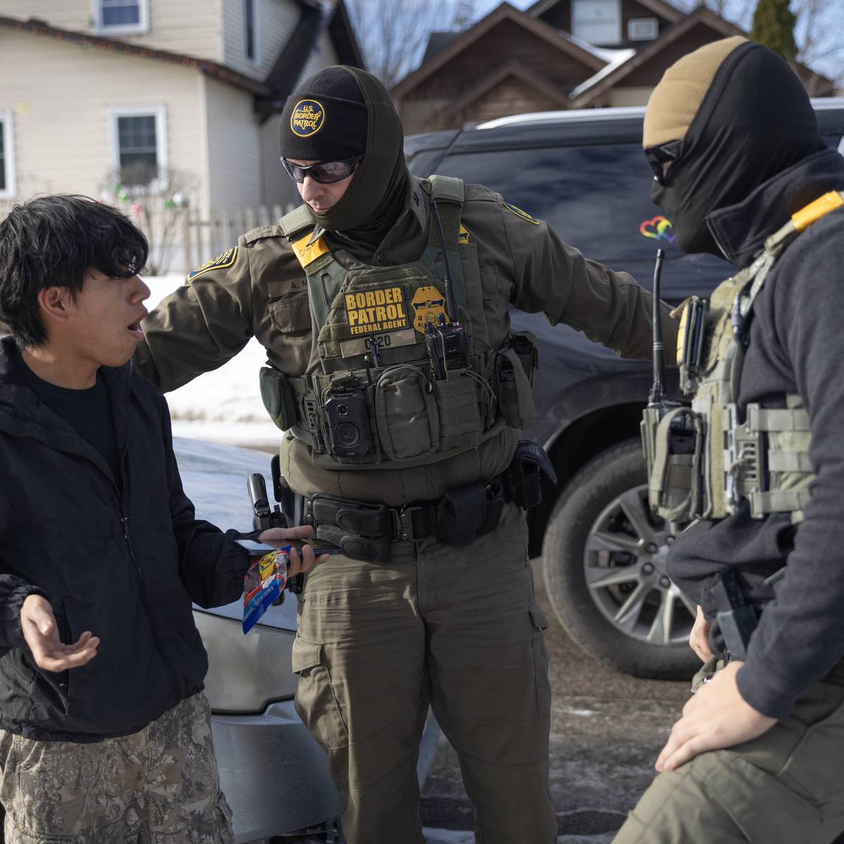 Federal Agents Descend On Minneapolis For Immigration Enforcement Operations