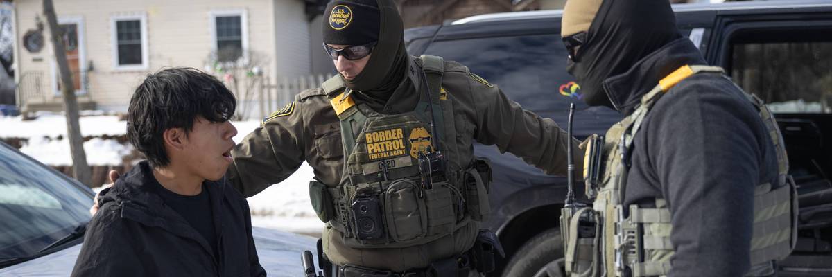 Federal Agents Descend On Minneapolis For Immigration Enforcement Operations