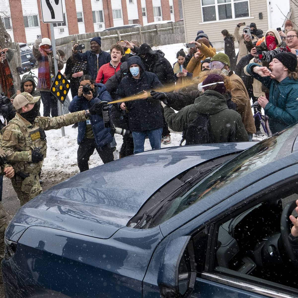 Federal Agents Descend On Minneapolis For Immigration Enforcement Operations