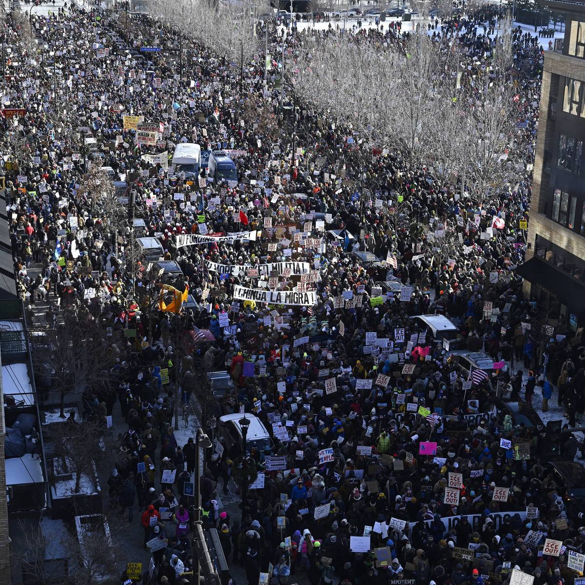 Federal Agents Descend On Minneapolis For Immigration Enforcement Operations