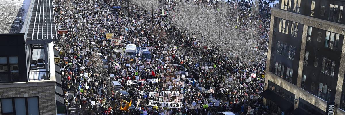Federal Agents Descend On Minneapolis For Immigration Enforcement Operations