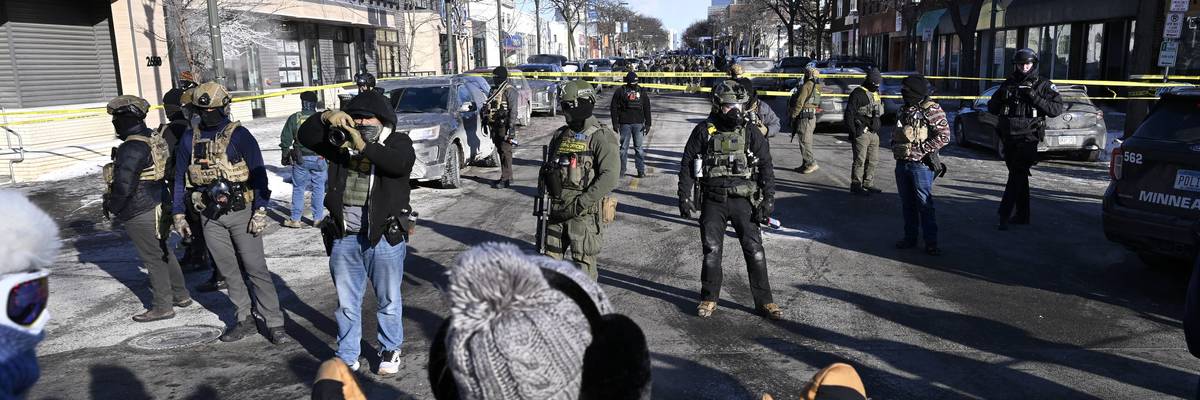 Federal Agents Descend On Minneapolis For Immigration Enforcement Operations