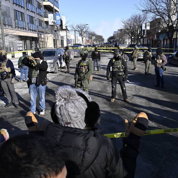 Federal Agents Descend On Minneapolis For Immigration Enforcement Operations