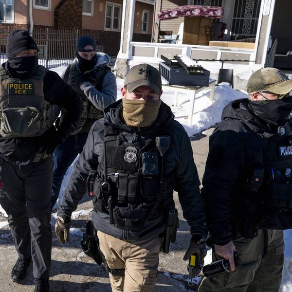 Federal Agents Descend On Minneapolis For Immigration Enforcement Operations