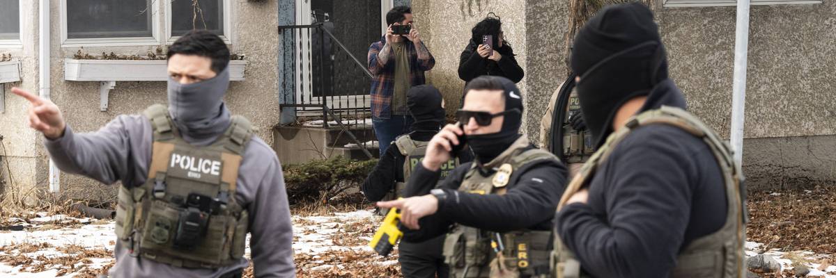 Federal Agents Descend On Minneapolis For Immigration Enforcement Operations