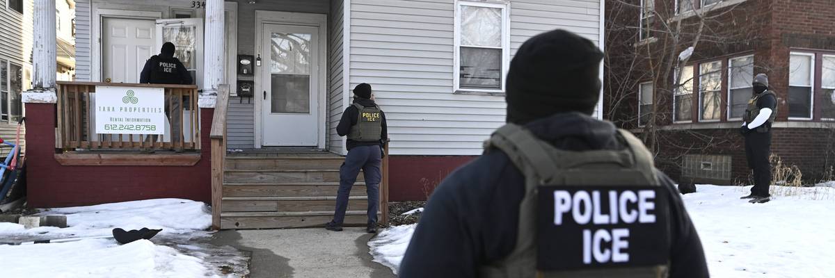 Federal Agents Descend On Minneapolis For Immigration Enforcement Operations