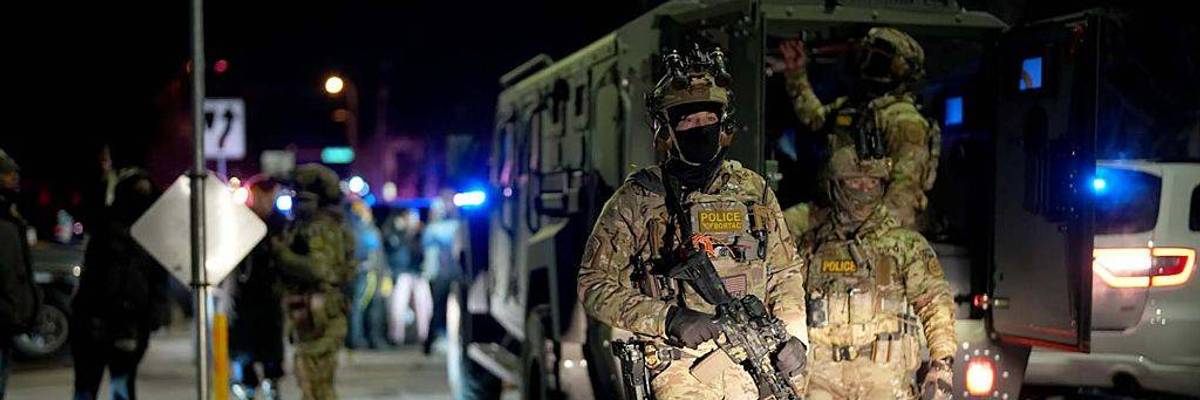 'No,' Says Bernie Sanders, 'The American People Do Not Want Trump's Domestic Army'