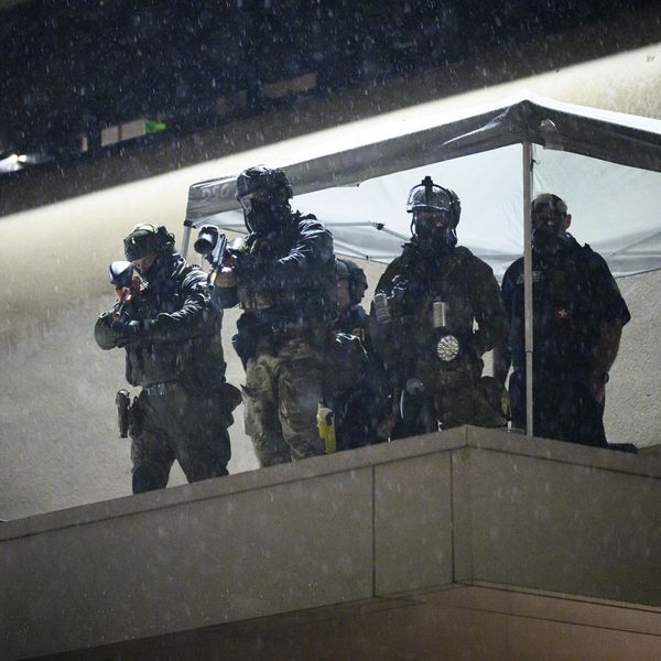 Federal agents target protesters Federal agents target protesters