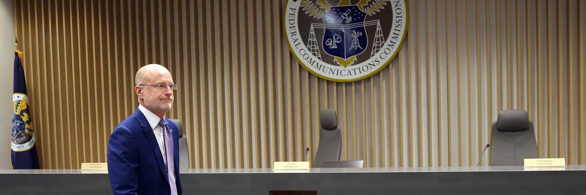 Federal Communications Commission Holds Open Meeting In Washington, DC