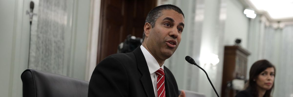 Federal Communications Commissioner Ajit Pai in 2020