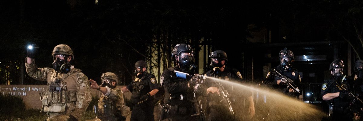 Oregon Senator Vows Amendment to Bar Trump From Sending "Paramilitary Squads Onto America's Streets"