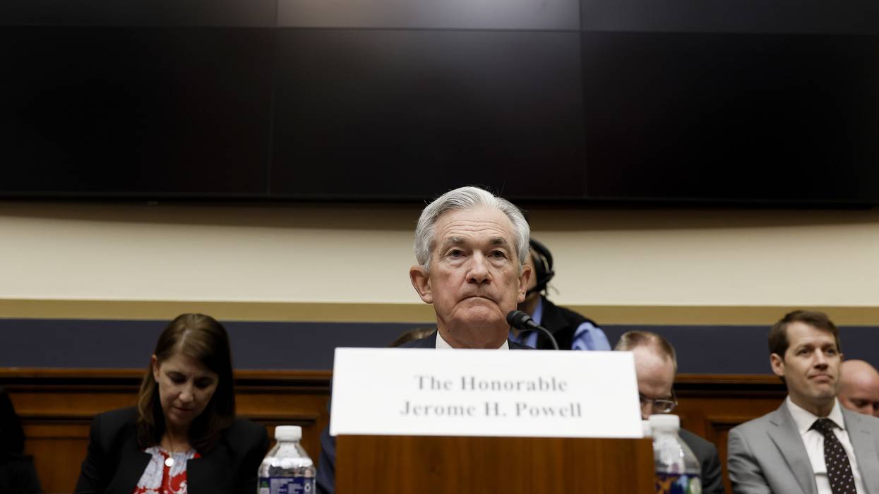 Federal Reserve Chair Jerome Powell testifies before the House Committee on Financial Services on Capitol Hill
