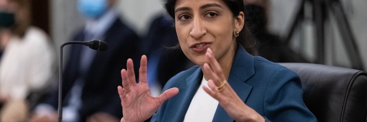 Federal Trade Commission nominee Lina Khan testifies