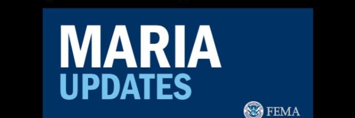 Administration Blots Out Damning Data on Puerto Rico's Lack of Power, Water From Federal Response Website