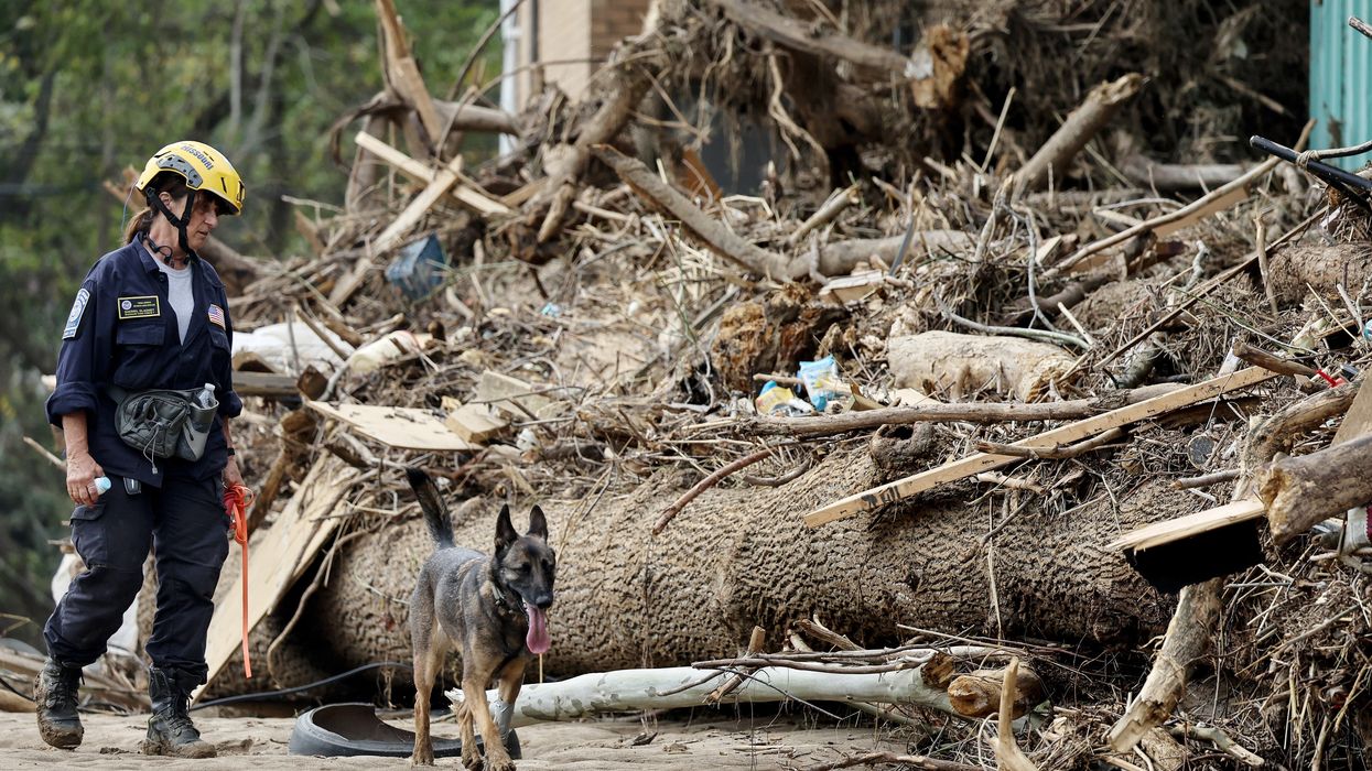 FEMA search-and-rescue worker.