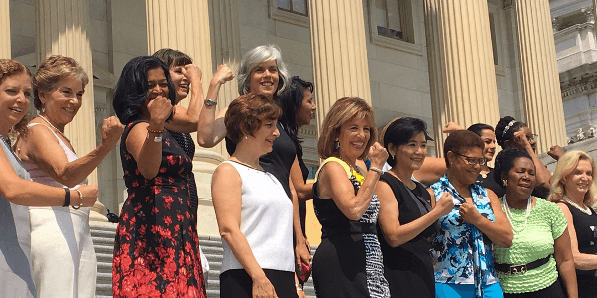 Protester Dress Code #SleevelessFriday: Congresswomen Protest Outdated Dress Code | Common ...
