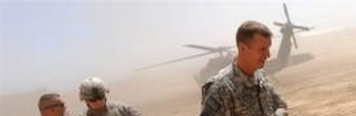 McChrystal Hopes for Taliban Deal
