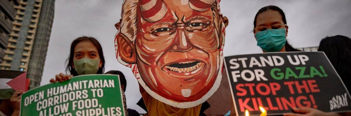 Biden Is a Genocide Denier and the 'Enabler in Chief' for Israel's Ongoing War Crimes