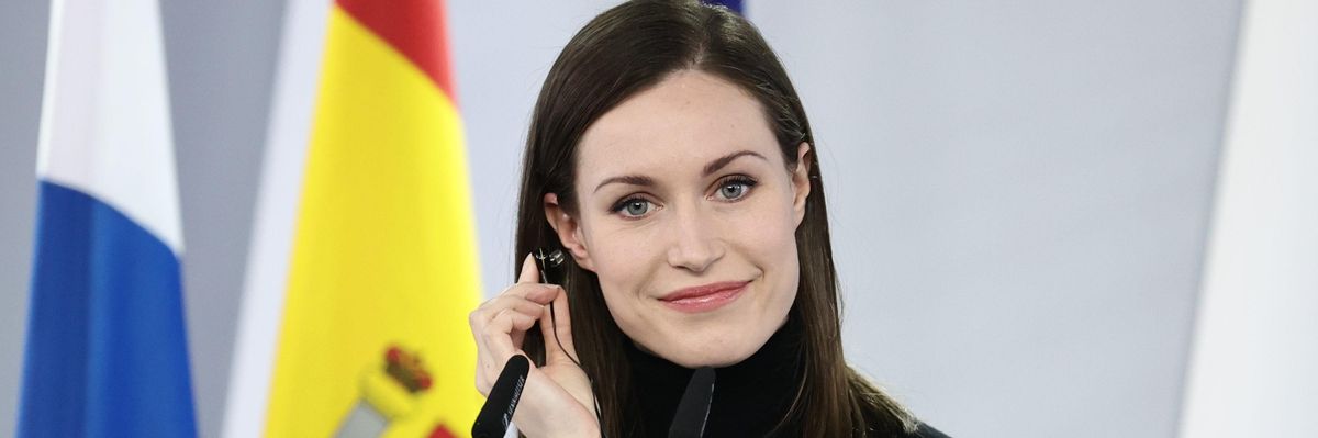 Finnish Prime Minister Sanna Marin