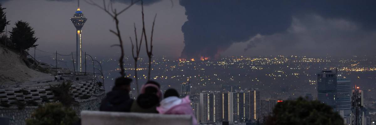 Fire breaks out in Shahran oil depot following US and Israeli attacks in Tehran
