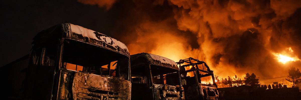 Fire breaks out in Shahran oil depot following US and Israeli attacks in Tehran