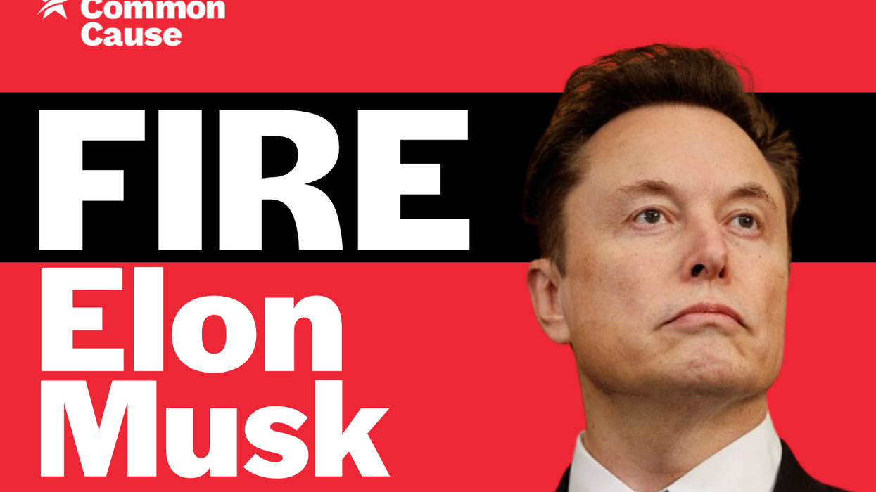 "Fire Elon Musk"