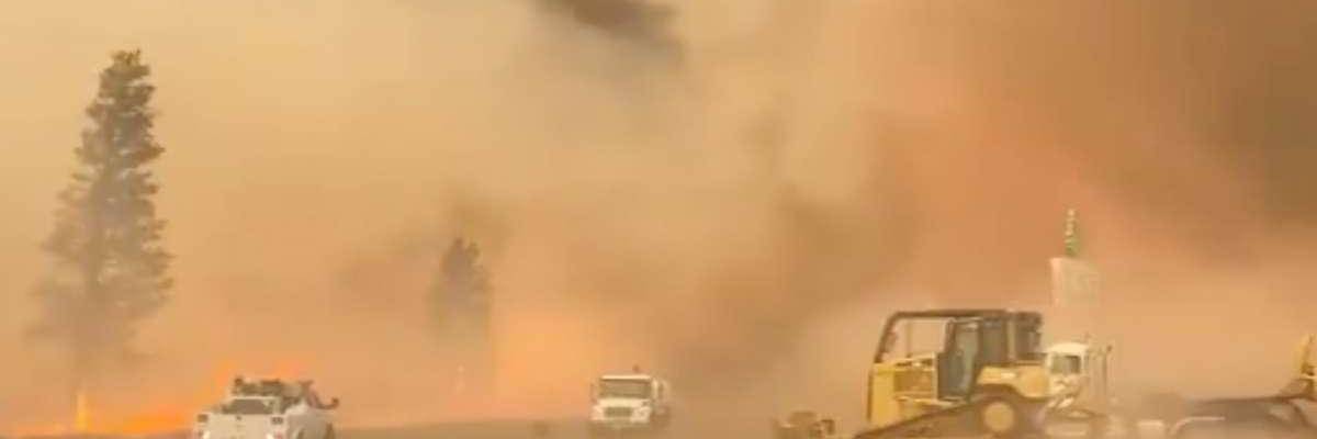 Fire Tornado in California.