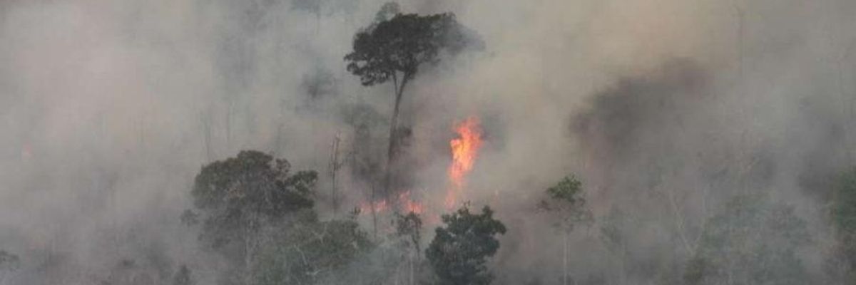 Raging Amazon Forest Fires Threaten Uncontacted Indigenous Tribe