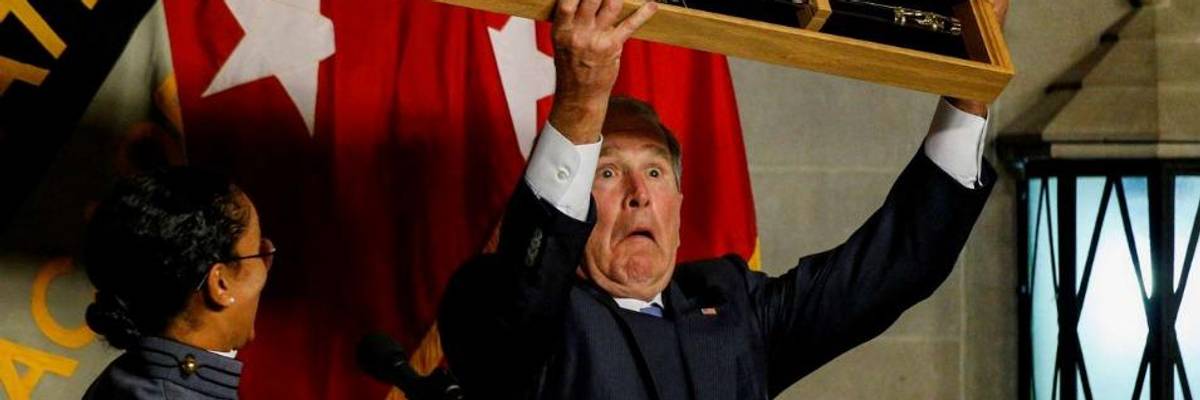 Duty, Honor, and Atrocity: George W. Bush Receives a Character Award at West Point