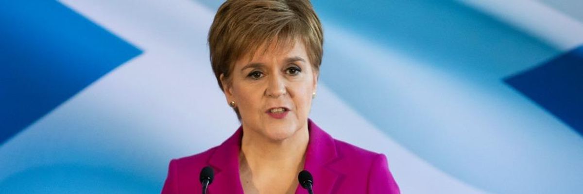 After Scotland Decisively Rejects Brexit and the Tories in General Election, SNP's Sturgeon Calls for Second Independence Referendum