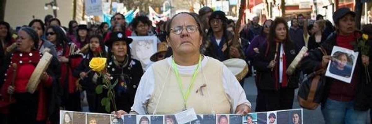 1,100 Missing Indigenous Women Reflects Human Rights 'Crisis' in Canada