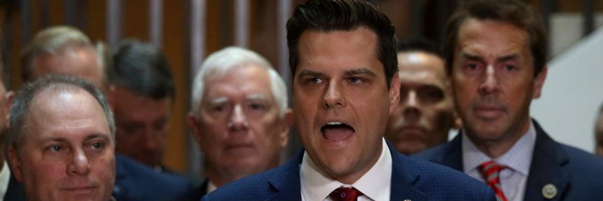 House Homeland Security Chair Demands Sergeant at Arms 'Take Action' Against Republicans Who Stormed Impeachment Hearing