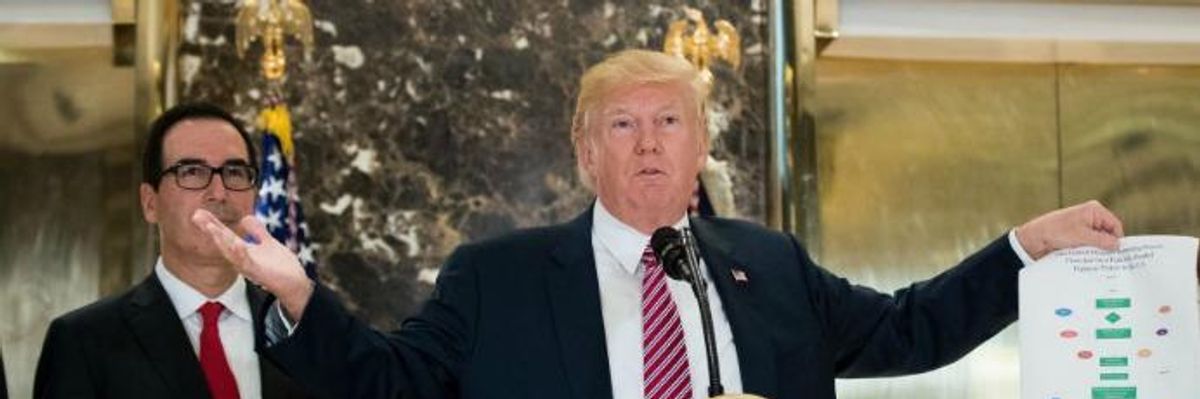 Buried in the Fine Print, Trump Rule Would Give $2.5 Billion Tax Cut to Big Bank Fat Cats