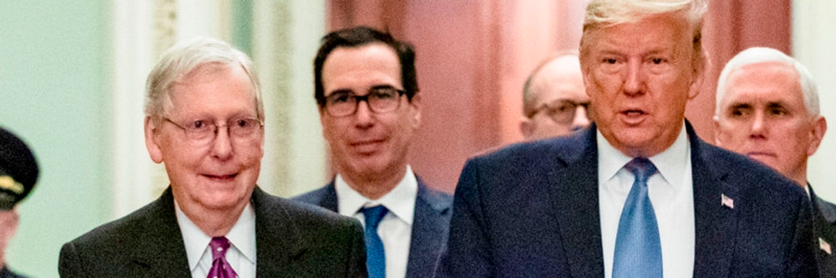 'Era of Blank Checks for Corporations Needs to End': House Dems Urged to Remove $500 Billion Mnuchin-Controlled Slush Fund