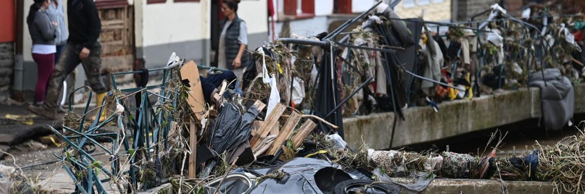 Flooding in Germany on July 16, 2021