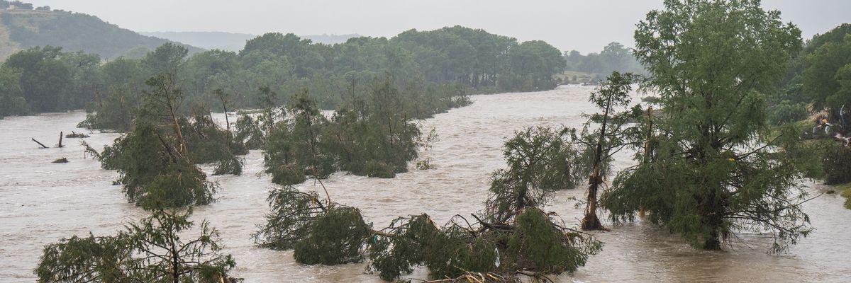 Flooding in Texas.