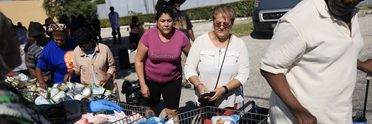 Florida Food Bank Hosts Food Giveaway Days Ahead Of Federal Food Assistance Funding Running Out Due To Gov't Shutdown