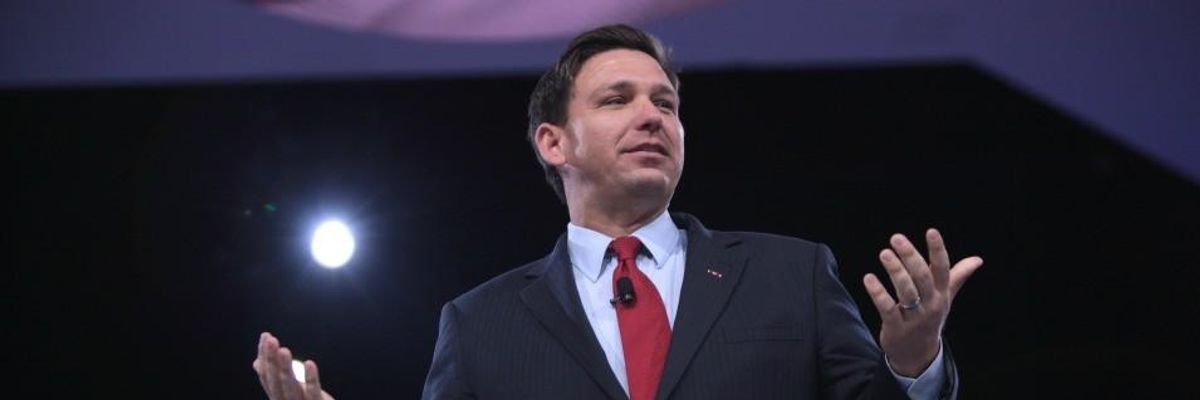 As Hurricane Dorian Threatens Florida, Gov. DeSantis and Trump--Who Haven't Curbed CO2 Emissions--Should Resign
