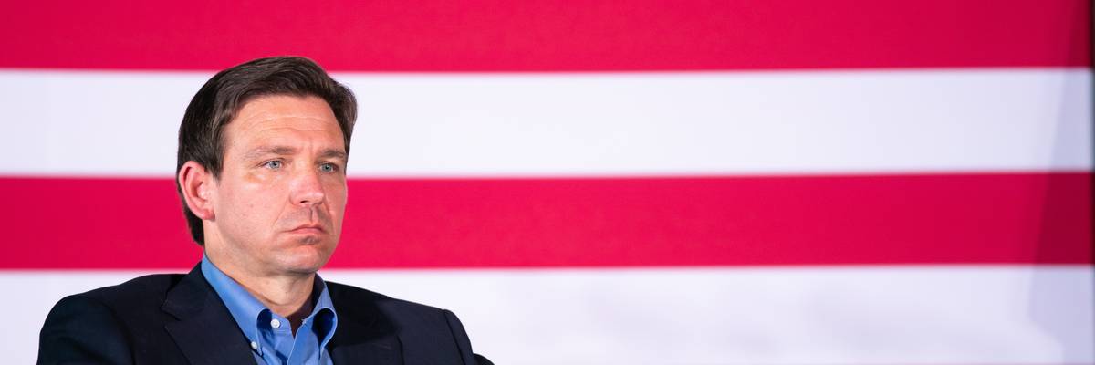 Florida Gov. Ron DeSantis attends a presidential campaign event