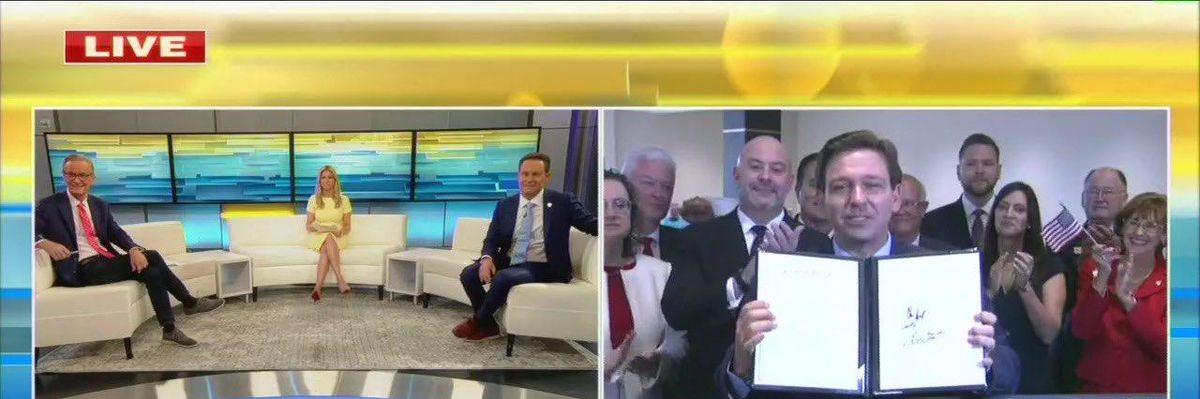 'This Is How Fascists Operate': DeSantis Signs Anti-Voting Bill Behind Closed Doors for Fox News