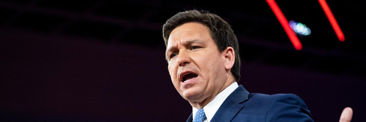 Florida Gov. Ron DeSantis speaks at CPAC