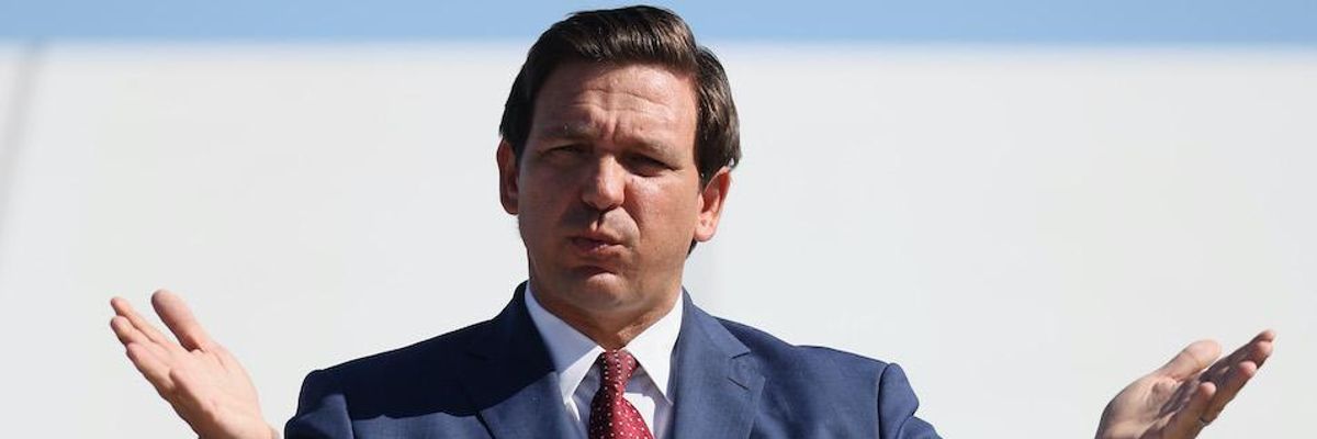 FBI Urged to Probe Corrupt Vaccine Favoritism by Florida's GOP Gov. Ron DeSantis