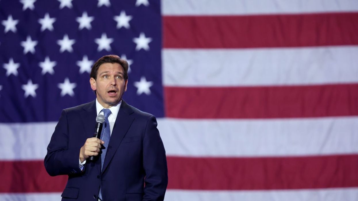 Florida Governor Ron DeSantis Speaks At The Freedom Blueprint In Iowa