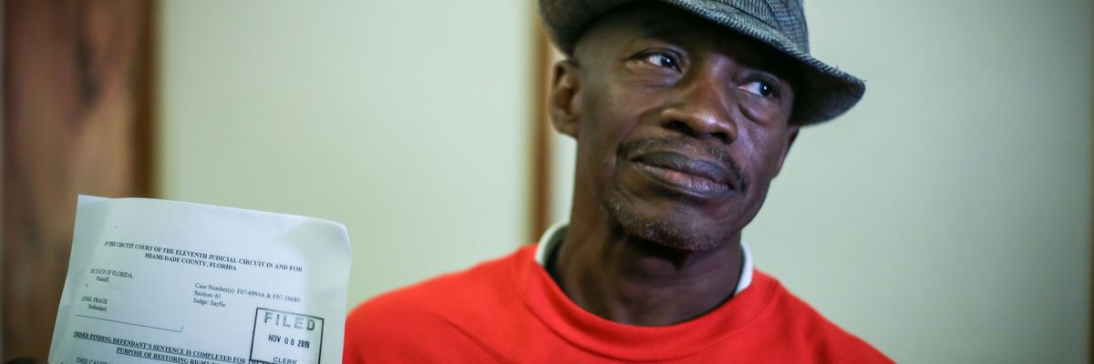 Florida right to vote