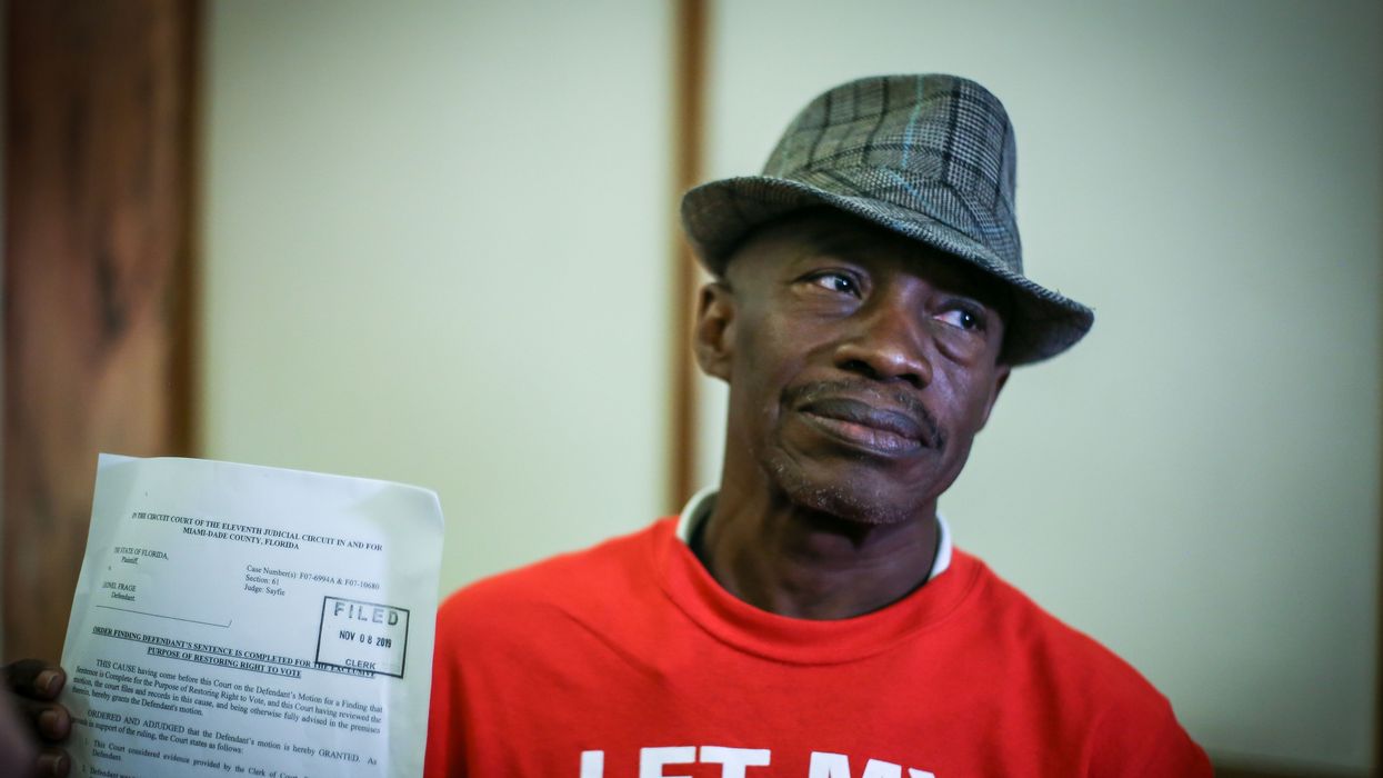 Florida right to vote