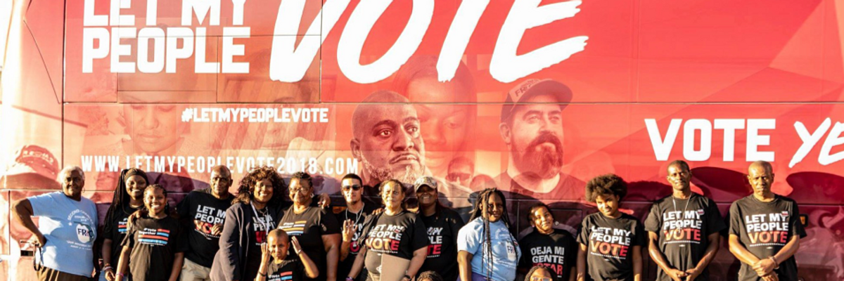 Repealing "One of Country's Worst Jim Crow Laws," Florida Restores Voting Rights for 1.4 Million People With Past Felony Convictions